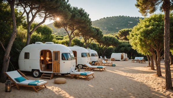 Camper a proximite de saint tropez sans compromis